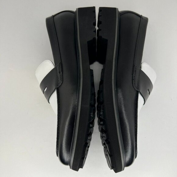 INC Mens Black 168756MN Vance Leather Penny Casual Slip-On Size 10M Loafer - Picture 8 of 10